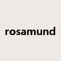 rosamund是什么意思