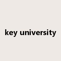 key university是什么意思