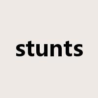 stunts是什么意思