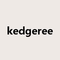 kedgeree是什么意思