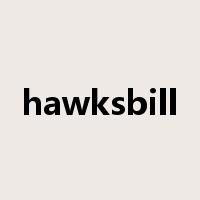 hawksbill是什么意思