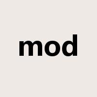 mod是什么意思