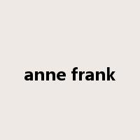 anne frank是什么意思