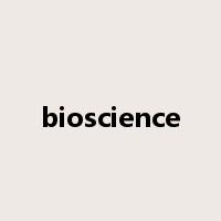 bioscience是什么意思