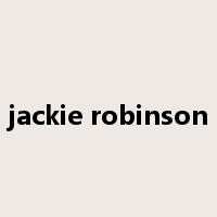 jackie robinson是什么意思