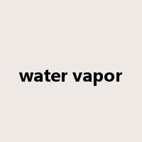 water vapor是什么意思