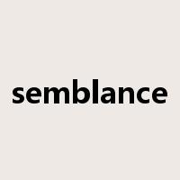 semblance是什么意思