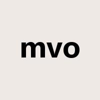 mvo是什么意思