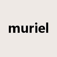 muriel是什么意思
