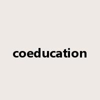coeducation是什么意思