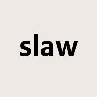 slaw是什么意思