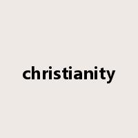 christianity是什么意思