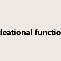 ideational function是什么意思