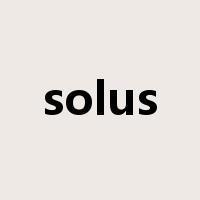 solus是什么意思