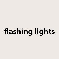 flashing lights是什么意思