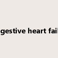 congestive heart failure是什么意思