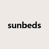 sunbeds是什么意思