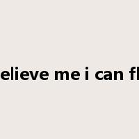 believe me i can fly是什么意思