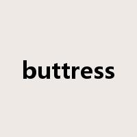 buttress是什么意思