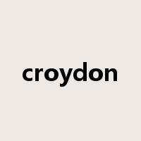 croydon是什么意思