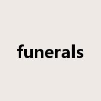 funerals是什么意思