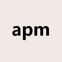 apm是什么意思