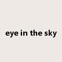 eye in the sky是什么意思