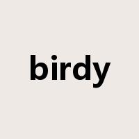 birdy是什么意思