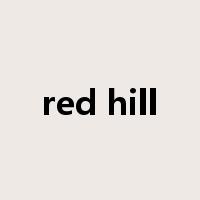 red hill是什么意思