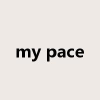 my pace是什么意思
