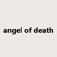 angel of death是什么意思