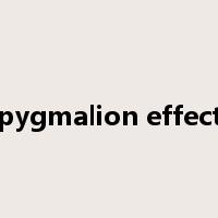 pygmalion effect是什么意思