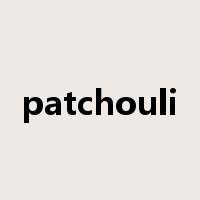 patchouli是什么意思