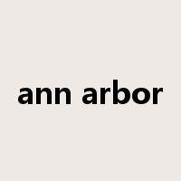 ann arbor是什么意思