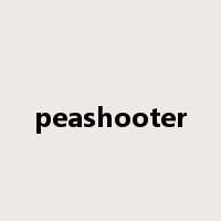 peashooter是什么意思