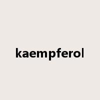 kaempferol是什么意思