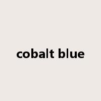 cobalt blue是什么意思