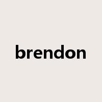 brendon是什么意思