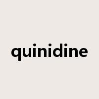 quinidine是什么意思