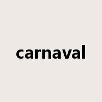 carnaval是什么意思