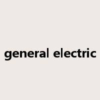 general electric是什么意思