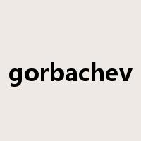 gorbachev是什么意思