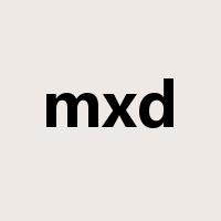 mxd是什么意思
