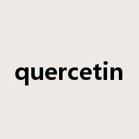 quercetin是什么意思