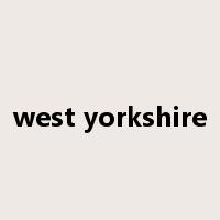 west yorkshire是什么意思
