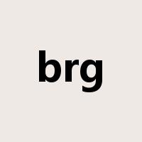 brg是什么意思