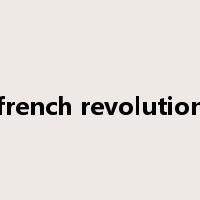 french revolution是什么意思