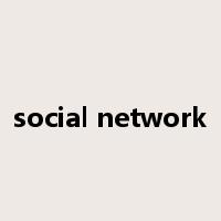 social network是什么意思
