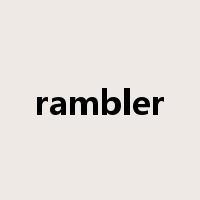 rambler是什么意思