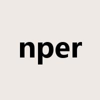 nper是什么意思